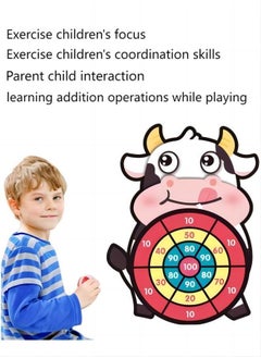 Generic Darts board game, sticky ball throwing and children's shooting game, indoor and outdoor puzzle toys, board+three balls  - Image 2