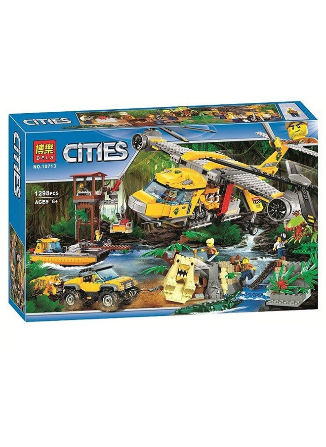 CubicFun Bela Cities Building Block Series 1298 Pieces - 10713 