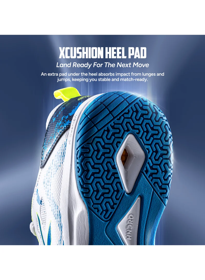 HUNDRED White/Blue/Navy/Lime HUNDRED Razor Unisex Badminton Shoes  | Best Price UAE