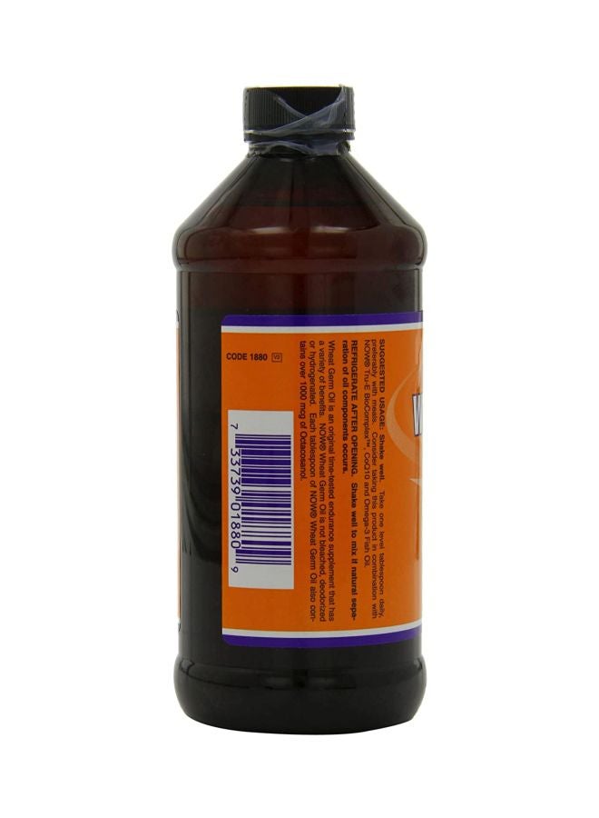 Now Foods Nutritional Wheat Germ Oil 16 Fl Oz (473 Ml) - Image 2