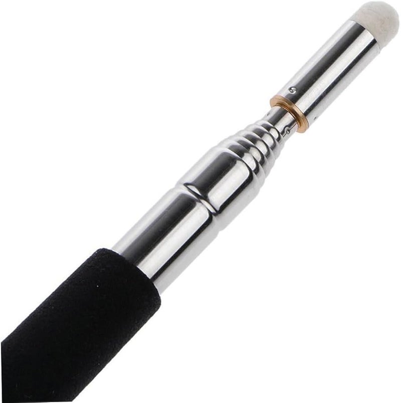 2Pcs Extendable Presentation Pointer Stick With Non Reflective Tip For Classroom Teaching And Whiteboard Use - Image 3