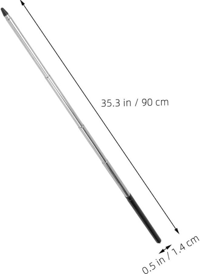 2Pcs Extendable Presentation Pointer Stick With Non Reflective Tip For Classroom Teaching And Whiteboard Use - Image 2