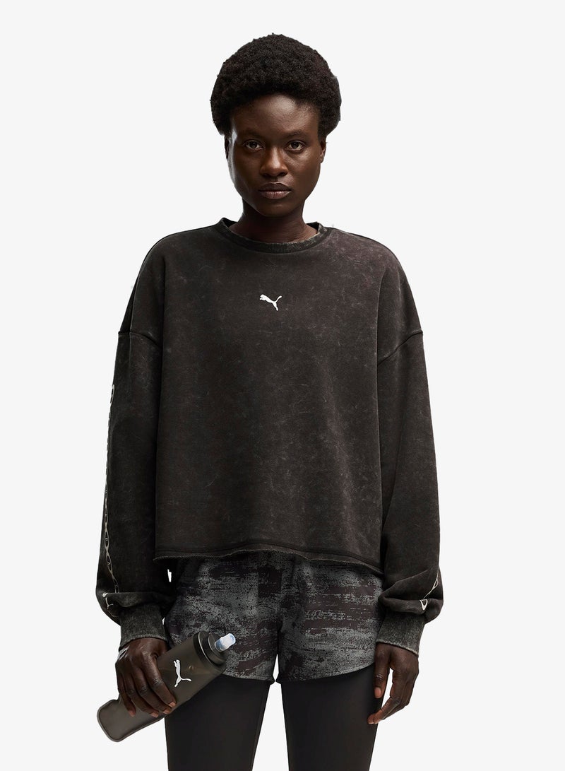 PUMA Run Culture Collective Oversized Sweatshirt - Image 1