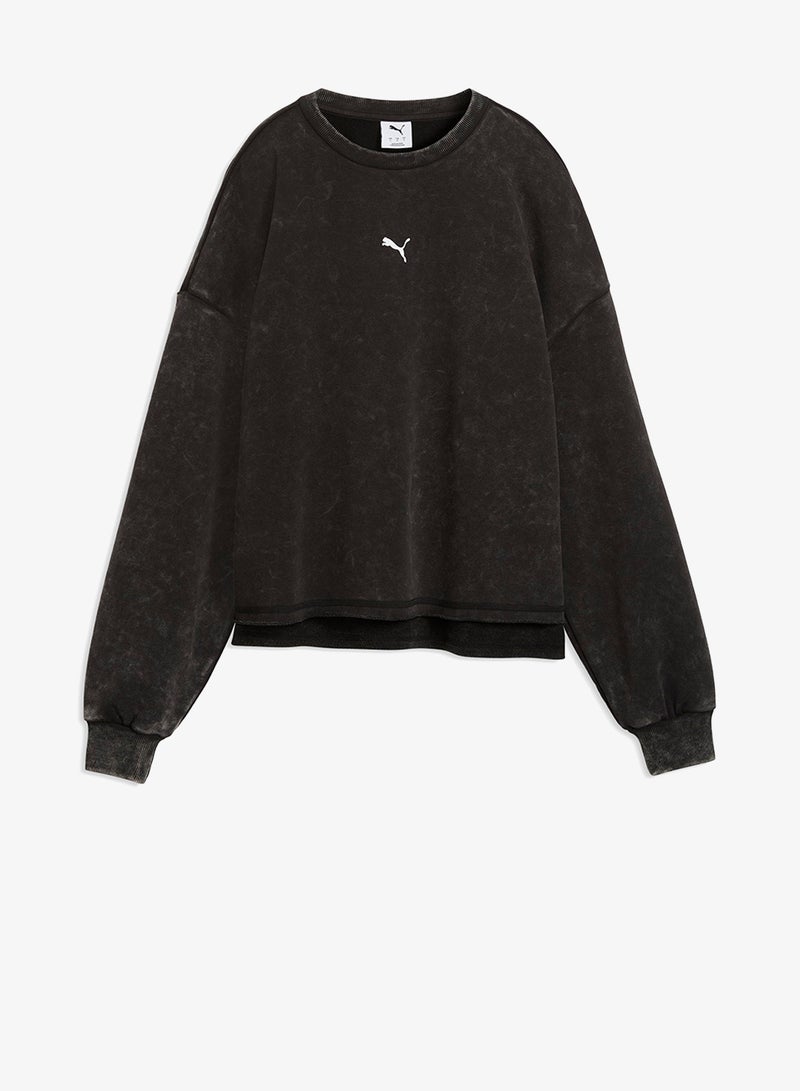 PUMA Run Culture Collective Oversized Sweatshirt - Image 4