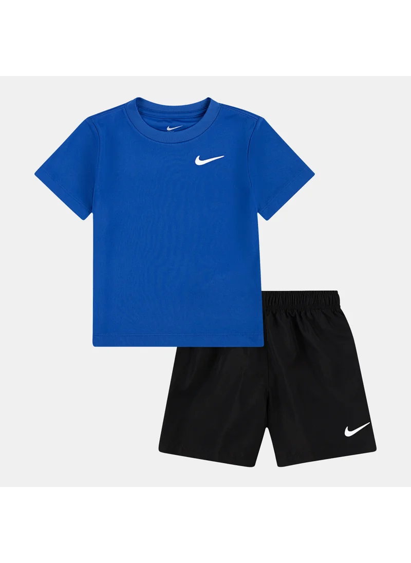 Nike Kids' Dri-FIT Woven T-Shirt and Shorts Set