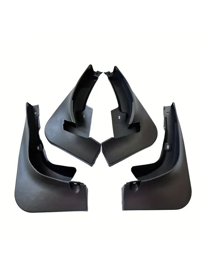 4pcs Black Mudguards Front And Rear Plastic Mud Flaps Suitable For Haval Daeo 2021 Pedal - Image 3