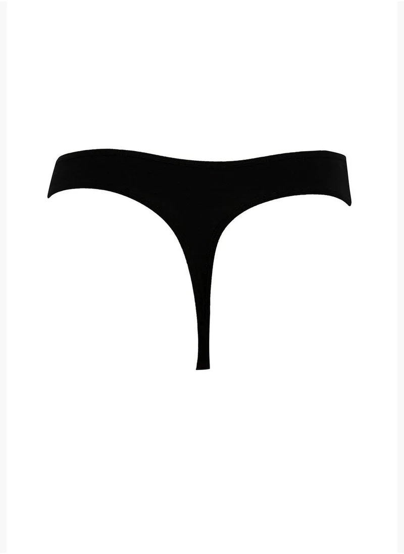 DeFacto 3 Pack Basic Thong Set