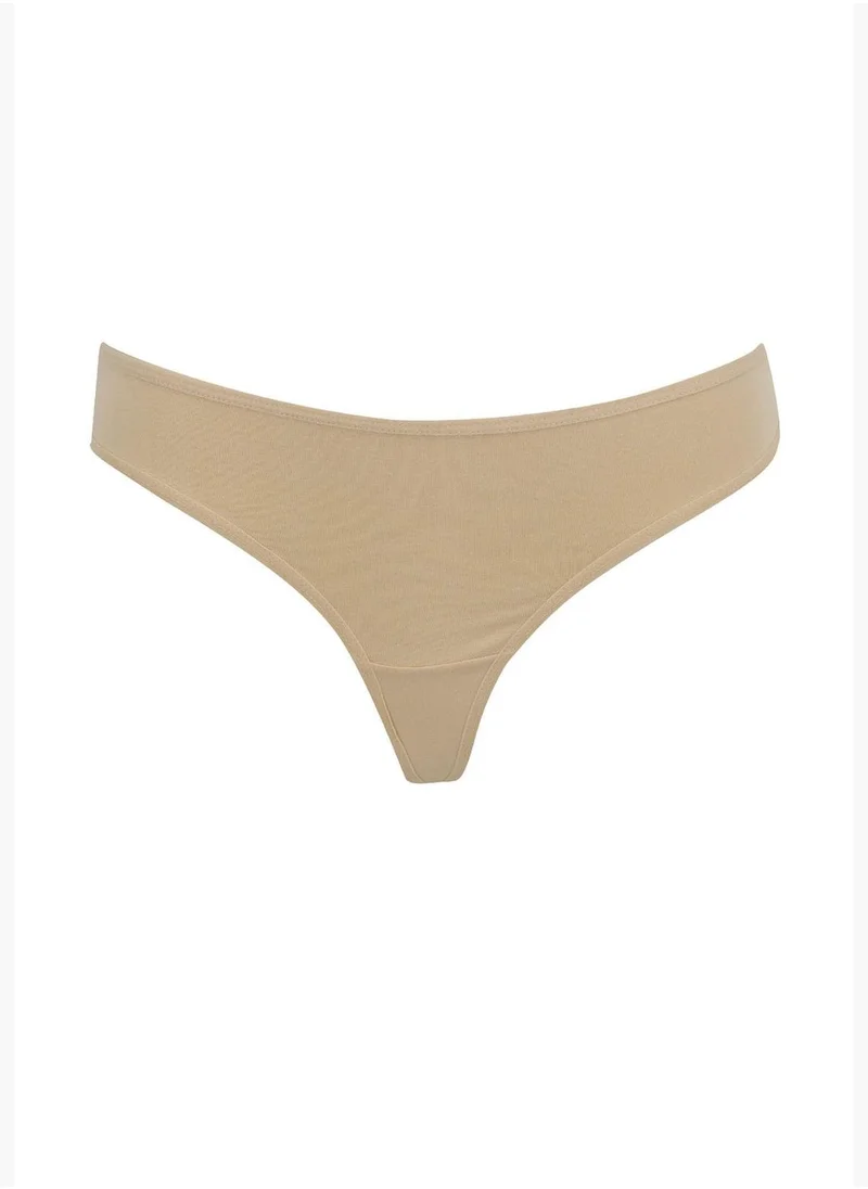 DeFacto 3 Pack Basic Thong Set