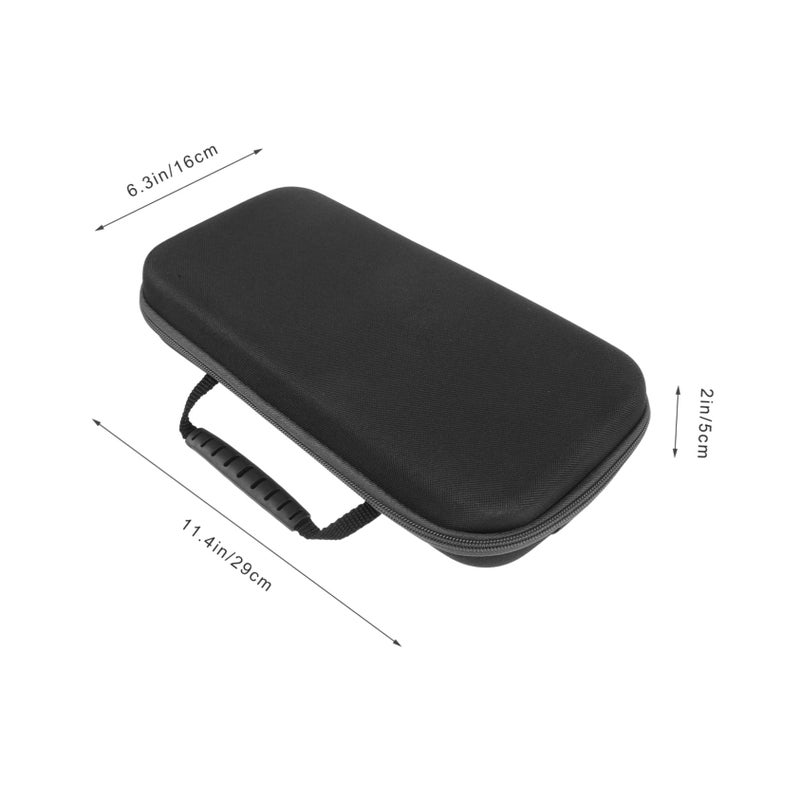 Eva Wireless Microphone Case With Zippers Mesh Pockets For Cables Sponge Cover - Image 3