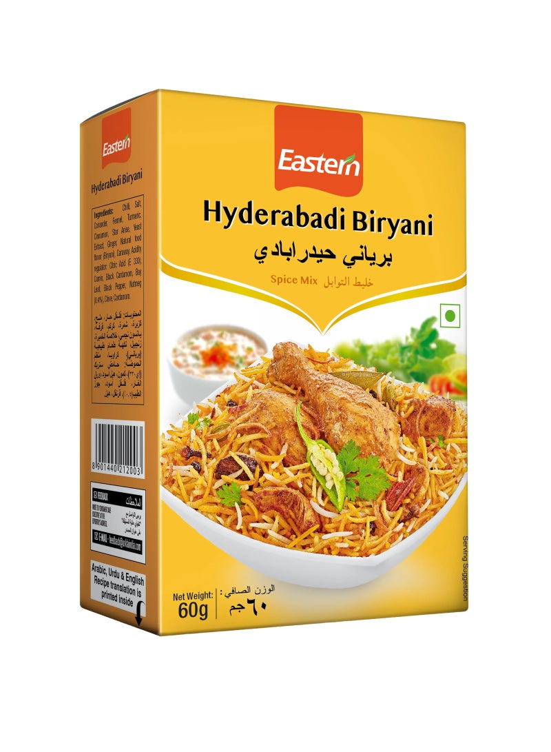 Eastern Hyderbadi Biriyani Spice Mix 60g - Image 1