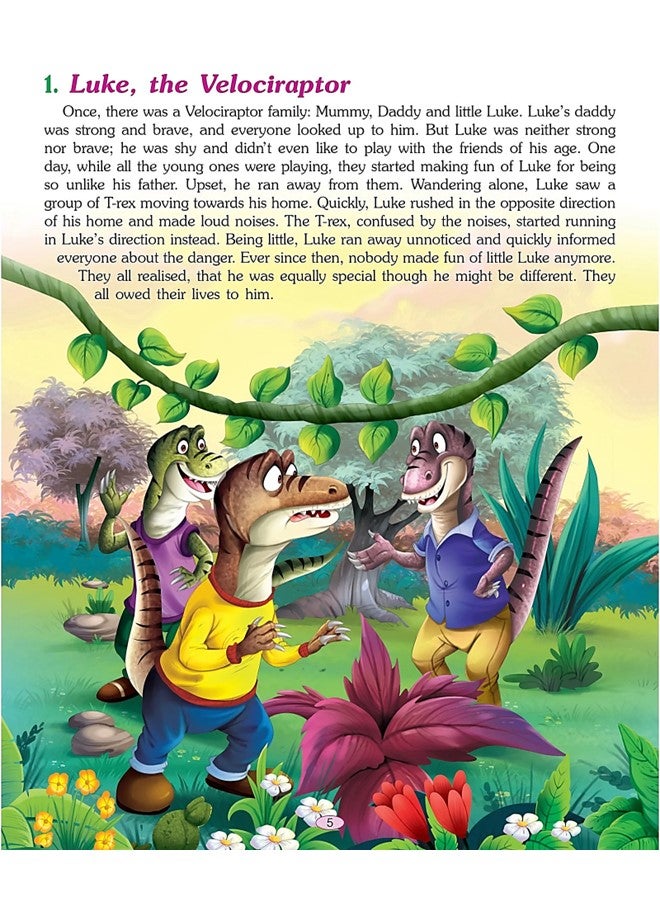 We Happy 151 Dinosaur Tales Story Book Fun and Educational Learning Toy - Image 3