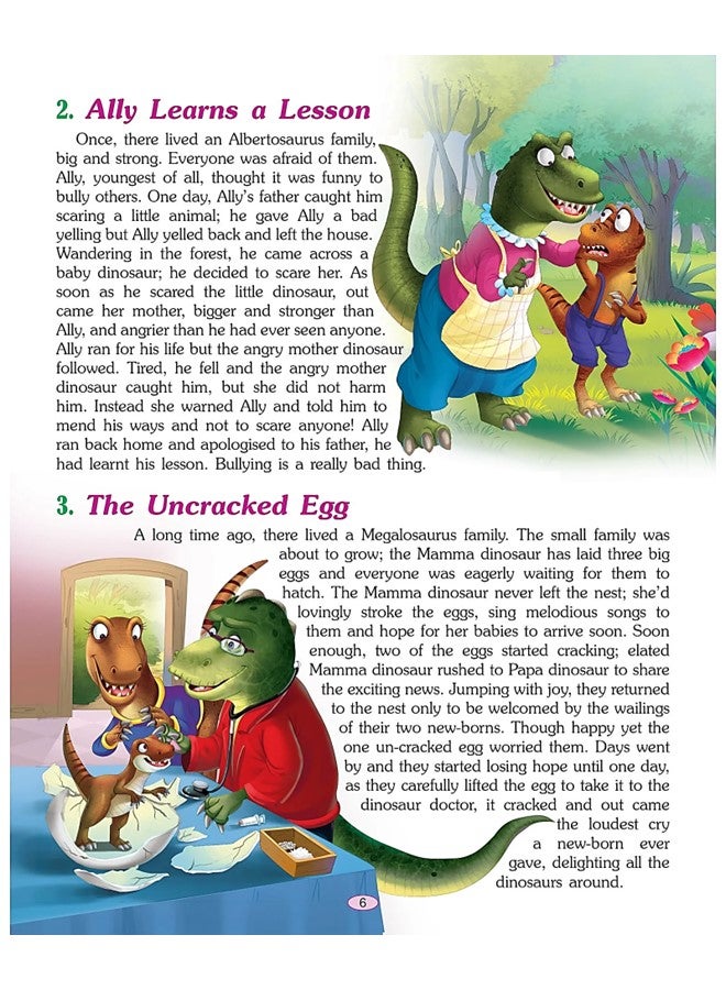 We Happy 151 Dinosaur Tales Story Book Fun and Educational Learning Toy - Image 4