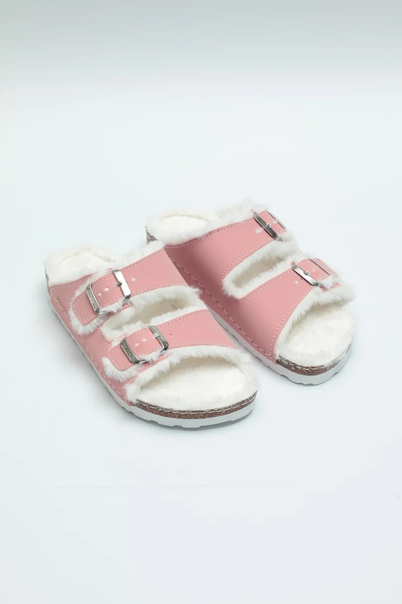 جيزر Paleng Cork Sole Winter Women's Slippers