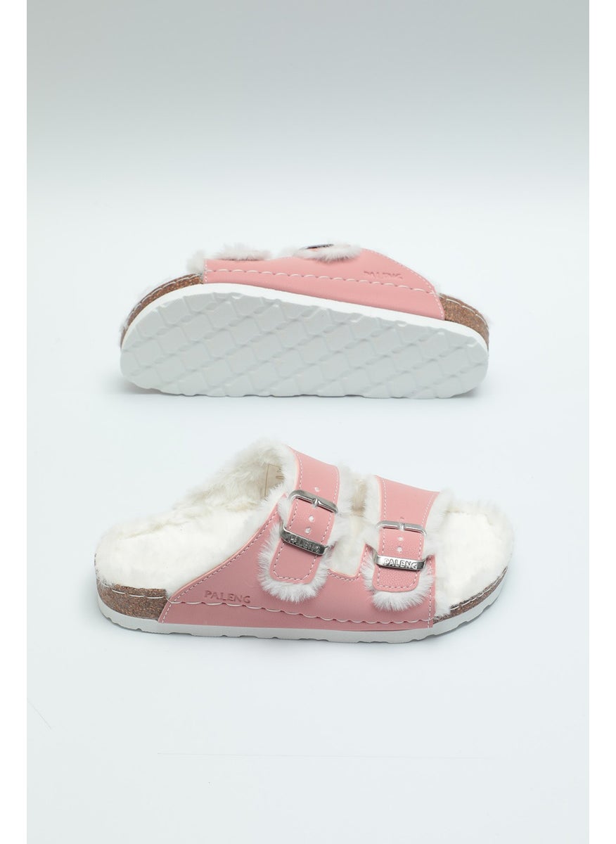 Gezer - Paleng Cork Sole Winter Women's Slippers - Image 1