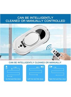 XiuWoo Window Cleaner Robot,Smart Glass Cleaning Robotic with 5600Pa Strong Suction,Remote Control Window Cleaning Robot for Windows/Tiles/Class Door  - Image 2