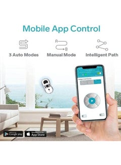 XiuWoo Window Cleaner Robot,Smart Glass Cleaning Robotic with 5600Pa Strong Suction,Remote Control Window Cleaning Robot for Windows/Tiles/Class Door  - Image 3