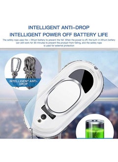 XiuWoo Window Cleaner Robot,Smart Glass Cleaning Robotic with 5600Pa Strong Suction,Remote Control Window Cleaning Robot for Windows/Tiles/Class Door  - Image 5