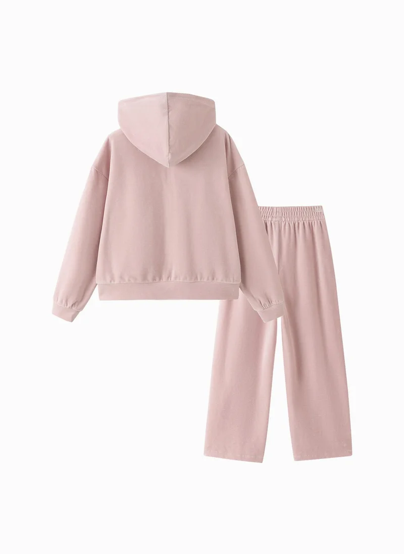 Balabala Kids Girl Knit long sleeve suit