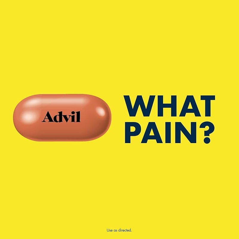 HALEON Advil Coated Caplets Pain Reliever and Fever Reducer, Ibuprofen 200mg, 100 Count, Fast-Acting Formula for Headache Relief, Toothache Pain Relief and Arthritis Pain Relief - Image 5