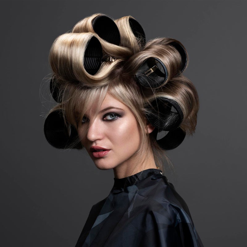 Fromm ProVolume .75" Self-Grip Ceramic Ionic Thermal Hair Rollers, 6 Count, Small Salon Quality Hair Curlers for Shorter Hair, Bangs and Tighter Curls - Image 5