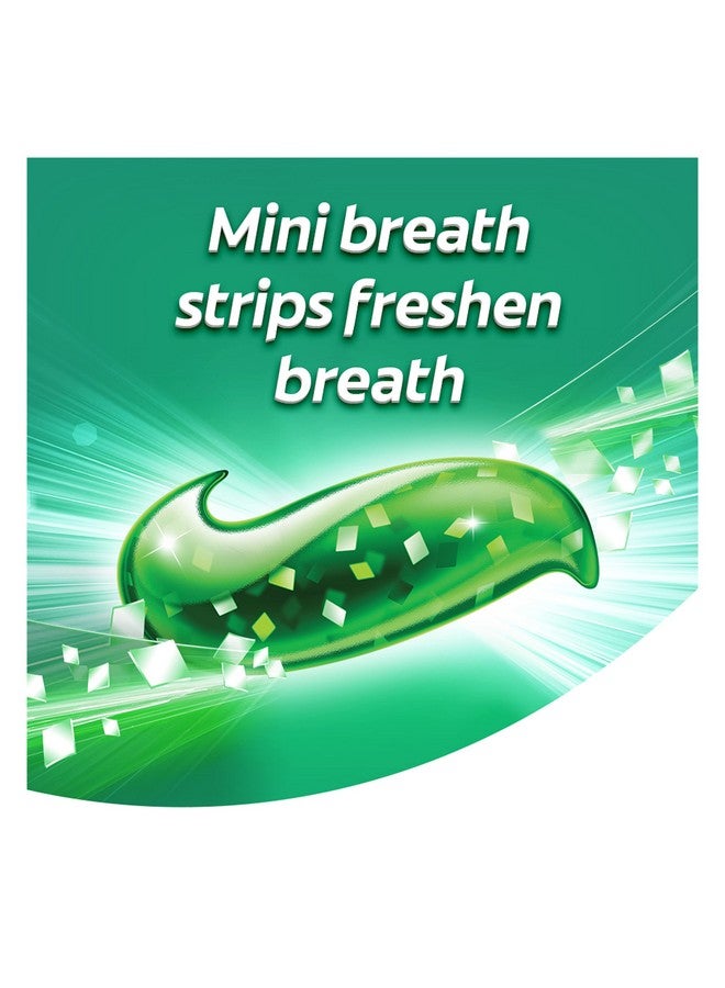 كولجيت معجون أسنان كولجيت ماكس فريش لتبييض الأسنان مع شرائح صغيرة، معجون أسنان بنكهة النعناع النقي لرائحة الفم الكريهة، يساعد في مكافحة التسوس، وتبييض الأسنان، وإضفاء رائحة منعشة على الفم، 6.3 أونصة (عبوة من 4 قطع) - Image 4