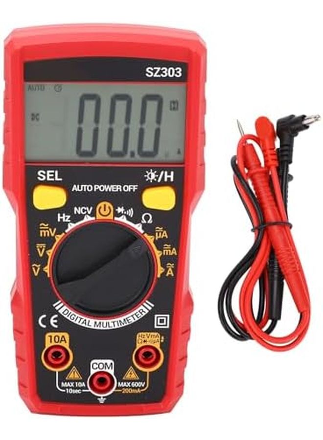 Professional Digital Multimeter Voltage Current Tester With NCV ABS Material Compact Size - Image 2