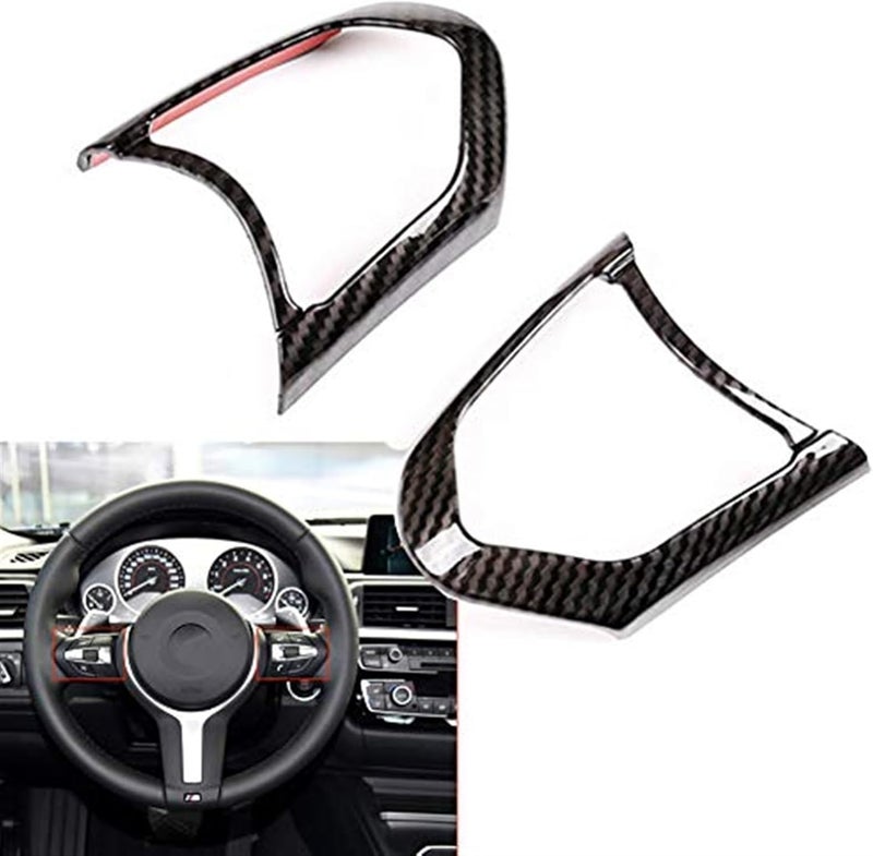 Wivplex Carbon Fiber Steering Wheel Trim for BMW - Image 5