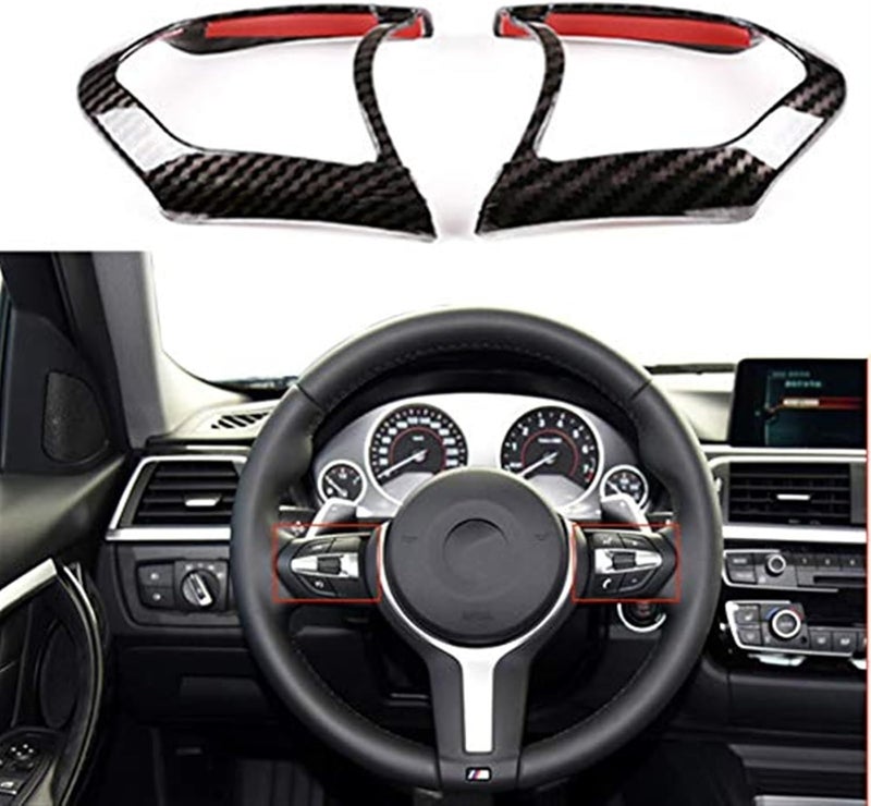Wivplex Carbon Fiber Steering Wheel Trim for BMW - Image 4