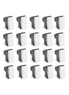 GOLD MEDAL Goldmedal Air Aura 10 Ampere One way Switch White Pack of 20  - Image 1