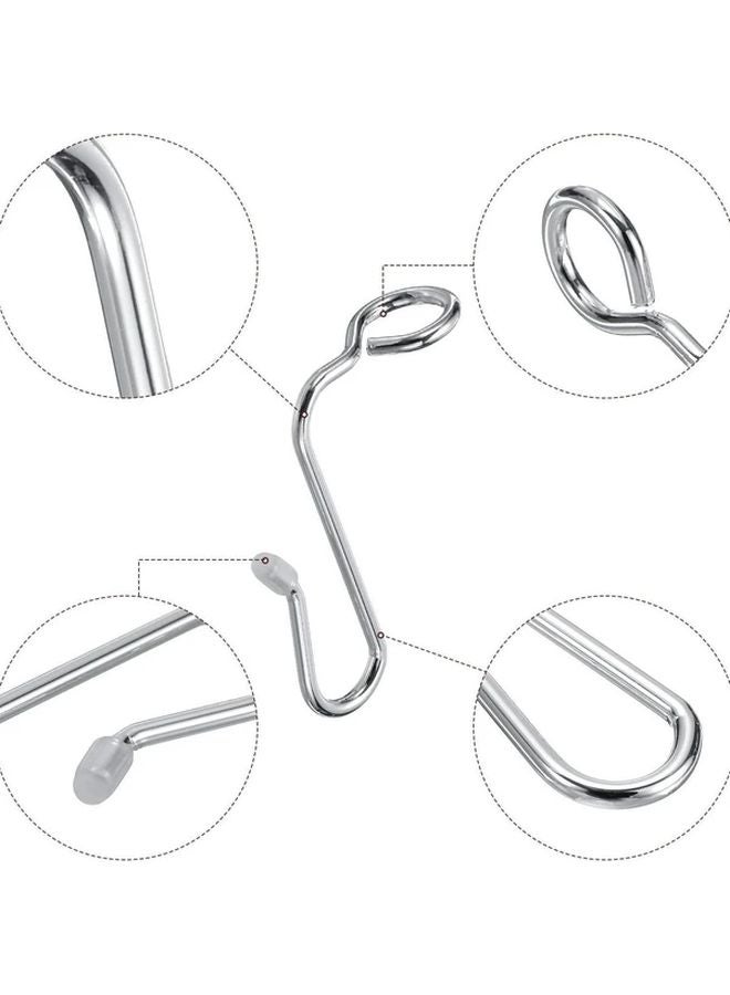 علاقات ملابس ذهبية 10 قطع مع خطاطيف ربط، ملاقط تمديد، وأكياس تخزين - Image 3