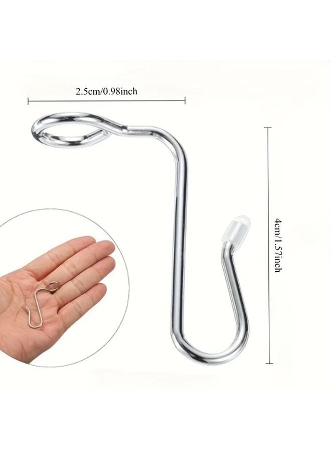 علاقات ملابس ذهبية 10 قطع مع خطاطيف ربط، ملاقط تمديد، وأكياس تخزين - Image 4