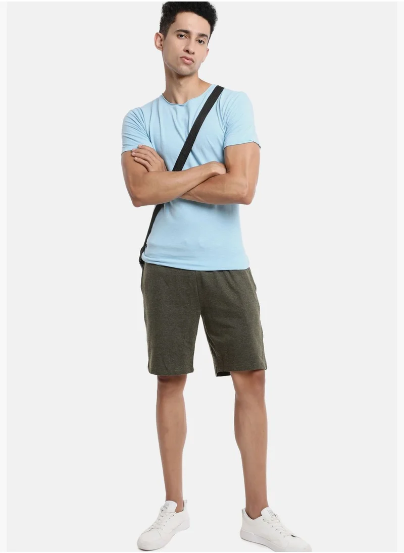 Campus Sutra Elasticated waist shorts