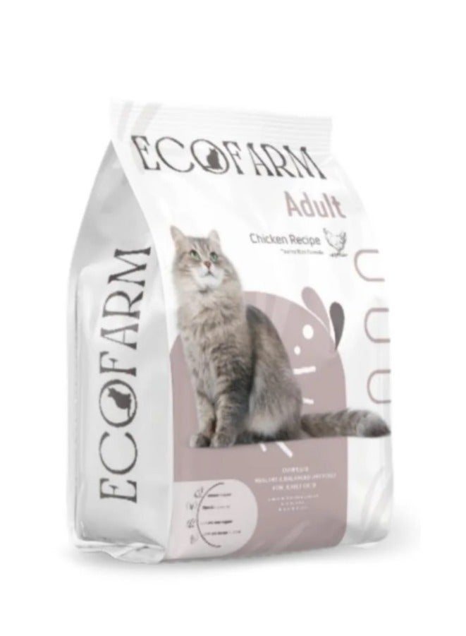 Dry Food with Chicken for Adult Cats 4KG