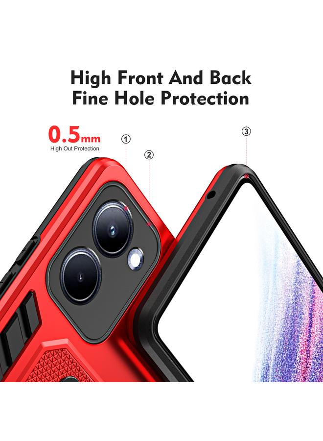 S-TOP Case For Realme 10 Pro 5G Variety Brave Armor Finger Loop Holder Phone Case - Image 4