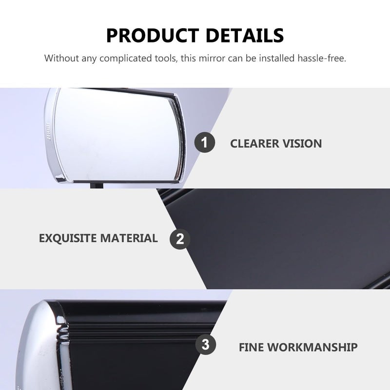 Adjustable Bike Rearview Mirror for Electric Bicycle and Scooter Safety Use - Image 4