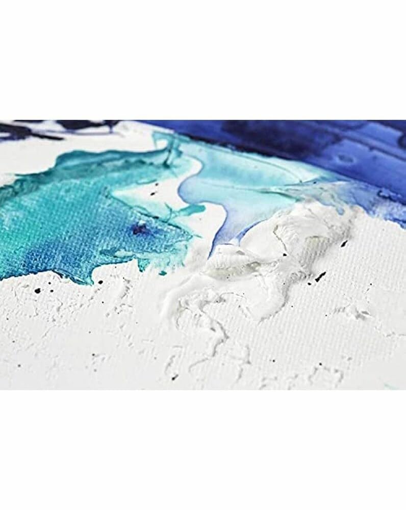 ARROLLIANT Gesso for Canvas Oil Painting Art and Craft, DIY Rich Pigment, Non-Cracking for Canvas, Wood, Leather, Earthenware, Metal | Ideal for Artists | White - Image 2