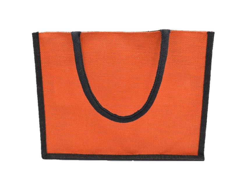 JUTEKA quote printed Jute Bag for Lunch, Office, Grocery, Picnic, Tiffin, Shopping Hand Bag with padded cotton handles… - Image 5