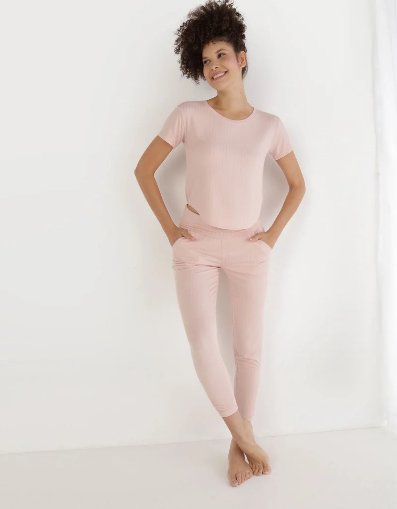 Aerie Aerie Real Soft® Ribbed Foldover Jogger