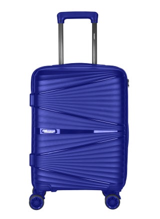 Hard Case Carry On Luggage Trolley For Unisex Polypropylene Lightweight 4 Double Wheeled Suitcase With Built In TSA Type Lock Travel Bag KH1005 Blue - pzsku/Z1467247228F3C4FDB407Z/45/1746708331/5901b482-c618-46f5-895d-5b1529c55fef