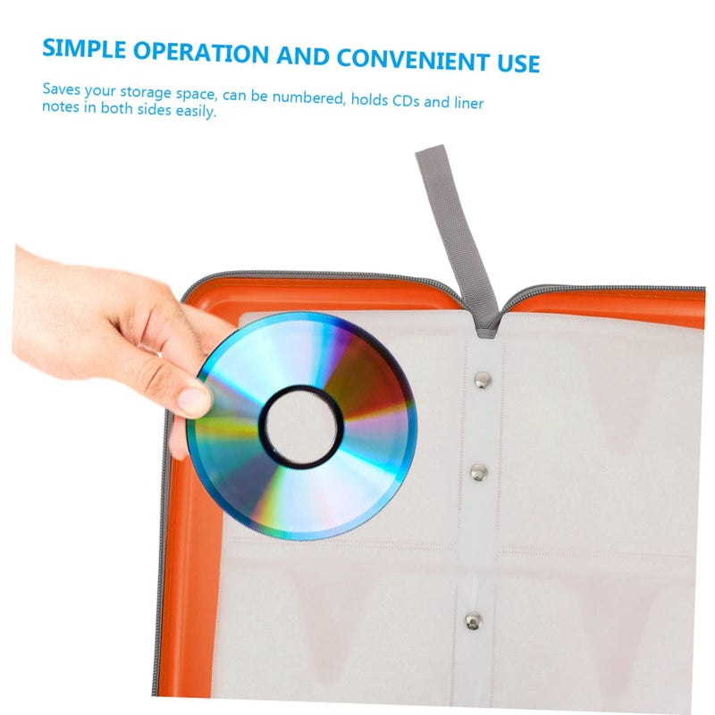 Garneck Portable CD Storage Bag For Home Car Travel Capacity Protective Organizer Case - Image 5