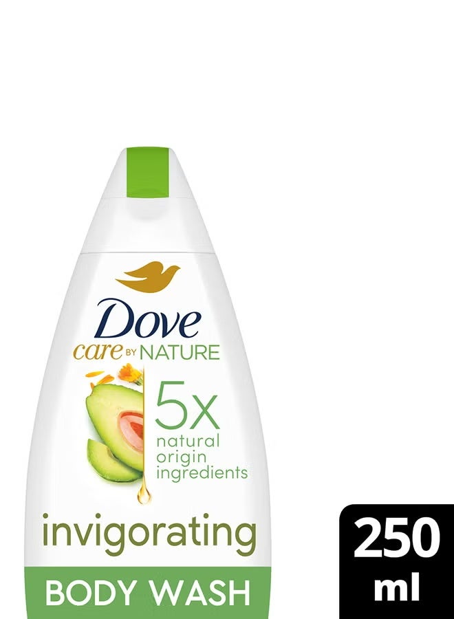 دوف كير باي نيتشر جل استحمام منعش بالأفوكادو والقطيفة، 250 مل - Image 3
