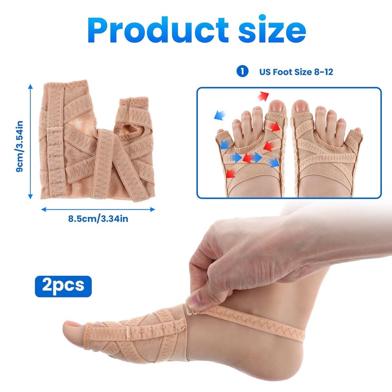 Unisex toe correction socks (great toe and small toe cover design) - Image 3