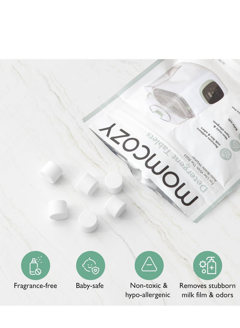 Momcozy Official Washing Block for Momcozy KleanPal Pro Baby Bottle Washer, 120 Detergent Tablets - Image 2