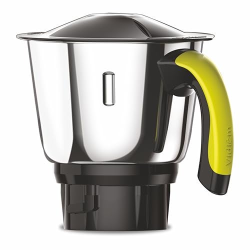 VIDIEM فيدييم إيفا سيترون ميكسر جرايندر 650W مع 3 جرار (1.5L, 0.75L, 0.4L) | محرك ARIA Cool Tec | جرار ذات قفل ذاتي | شفرات متوازنة ديناميكيًا | ضمان محرك لمدة 5 سنوات | أخضر - Image 3