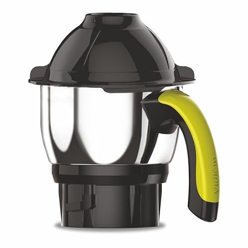 VIDIEM فيدييم إيفا سيترون ميكسر جرايندر 650W مع 3 جرار (1.5L, 0.75L, 0.4L) | محرك ARIA Cool Tec | جرار ذات قفل ذاتي | شفرات متوازنة ديناميكيًا | ضمان محرك لمدة 5 سنوات | أخضر - Image 2