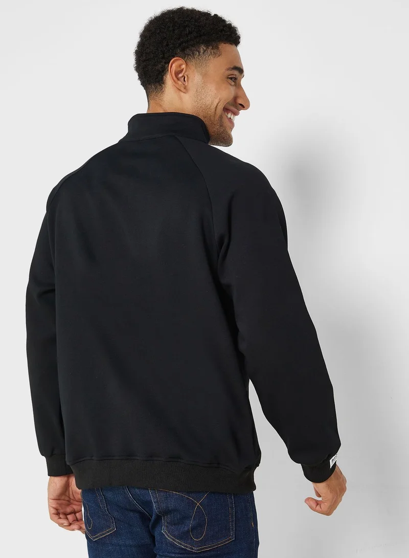 OFF LIMITS Zip Neck Sweater
