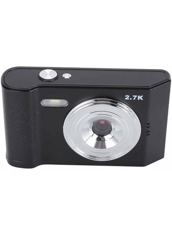 48MP Digital Camera 8X Zoom 2.7K HD Video 2.8 Inch IPS Display Auto Focus Anti Shake Compact Travel Selfie Camera Black - Image 3