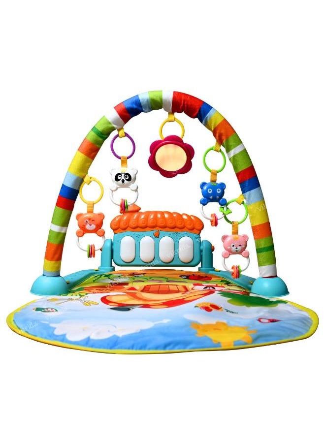 Play Musical Keyboard with Hanging Rattlers Toys