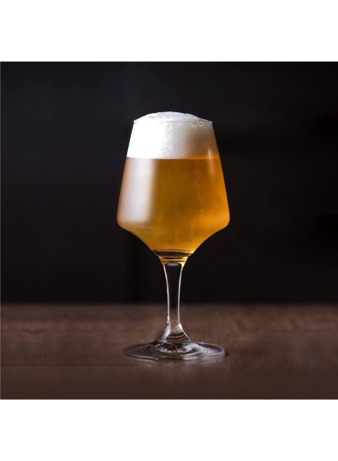 Ocean Craftmhan Stemware Glass, 390Ml, Set Of 6, Clear, 529B14, Stemmed Wine Glass, Wine Goblet, Stemmed Glassware, Craftmhan Wine Glass - Image 4