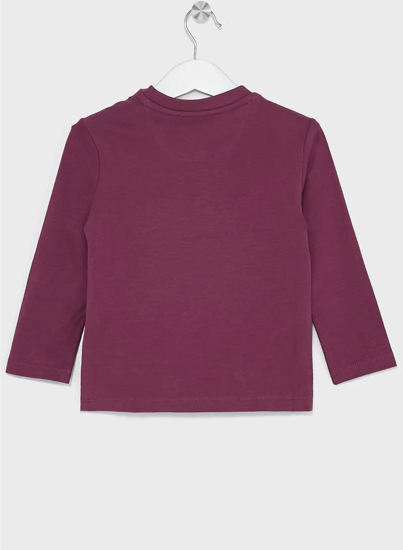 Calvin Klein Jeans Infant Crew Neck T-Shirt